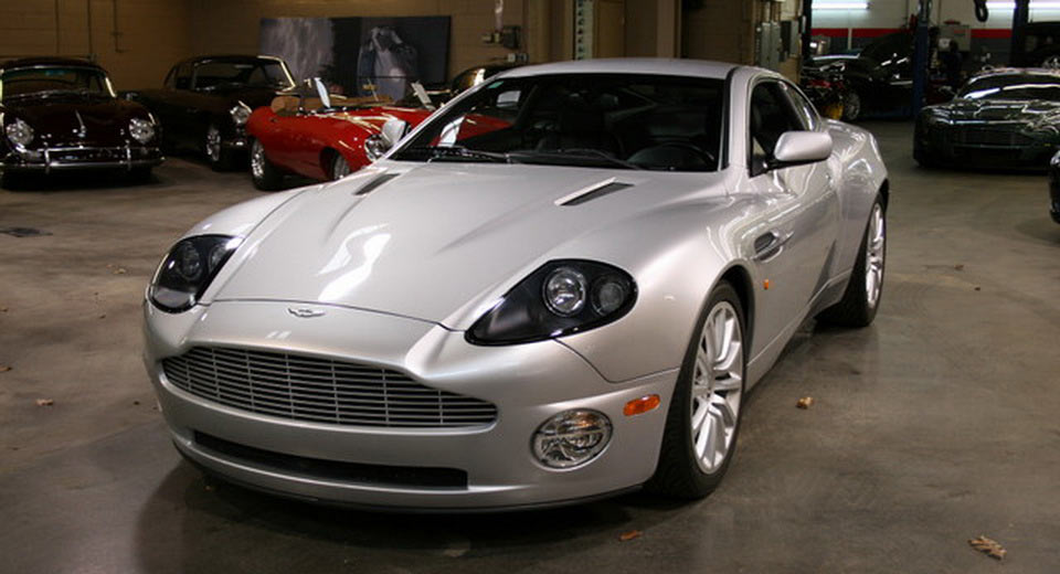  Gorgeous 2002 Aston Martin Vanquish Offered With Rare Factory Manual Conversion