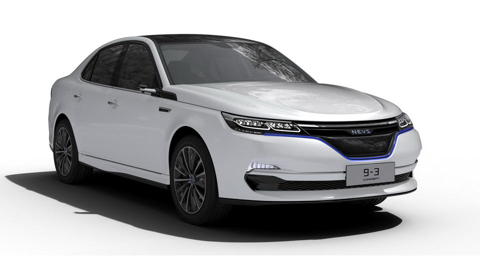  Saab Returns Through NEVS’ New Electric 9-3 Concept