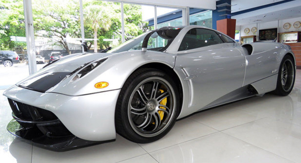  Want A Pagani Huayra? Head On Down To Fort Lauderdale And Pick Up This Silver Example
