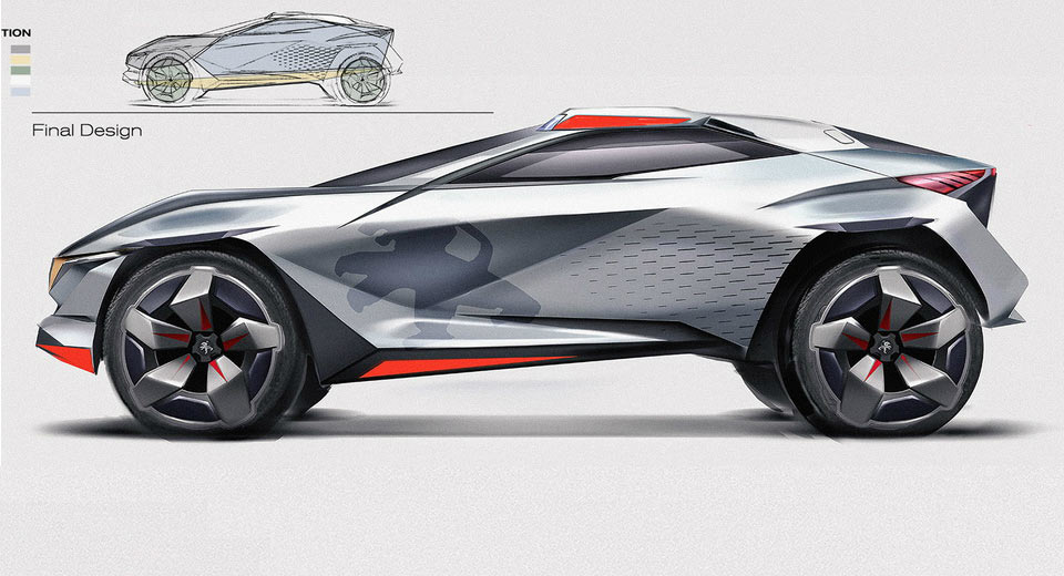  This Peugeot Concept Was Designed For The Year 2030