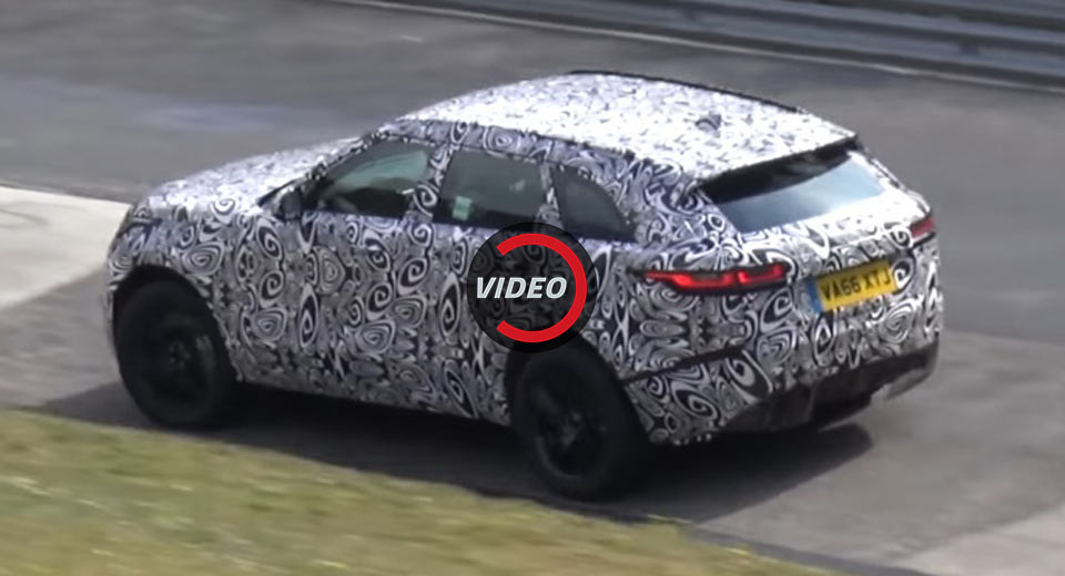 Range Rover Velar SVR Rocks The Track In Spy Film