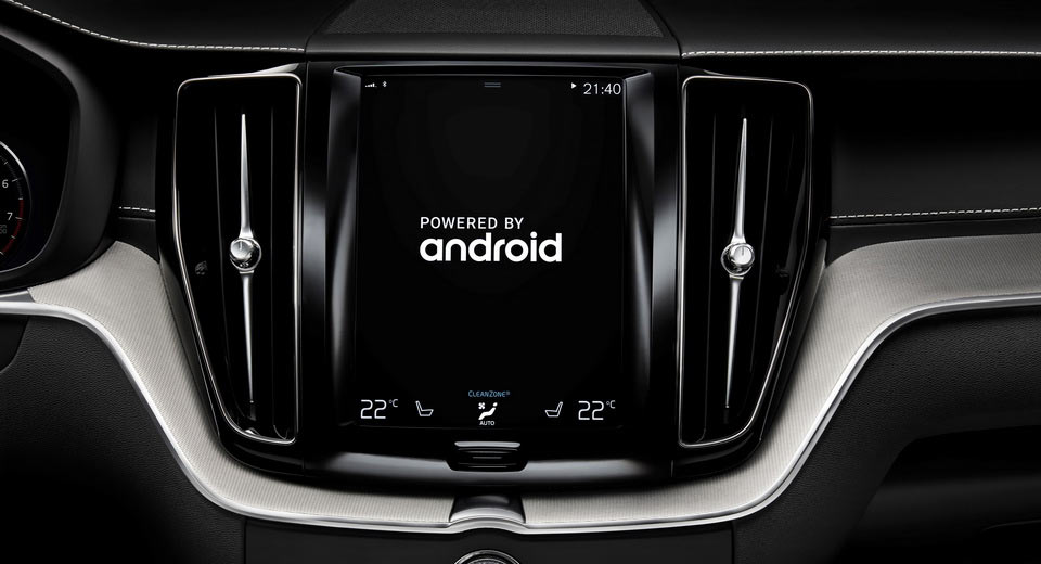  Volvo Partners With Google For Android-Based In-Car Tech