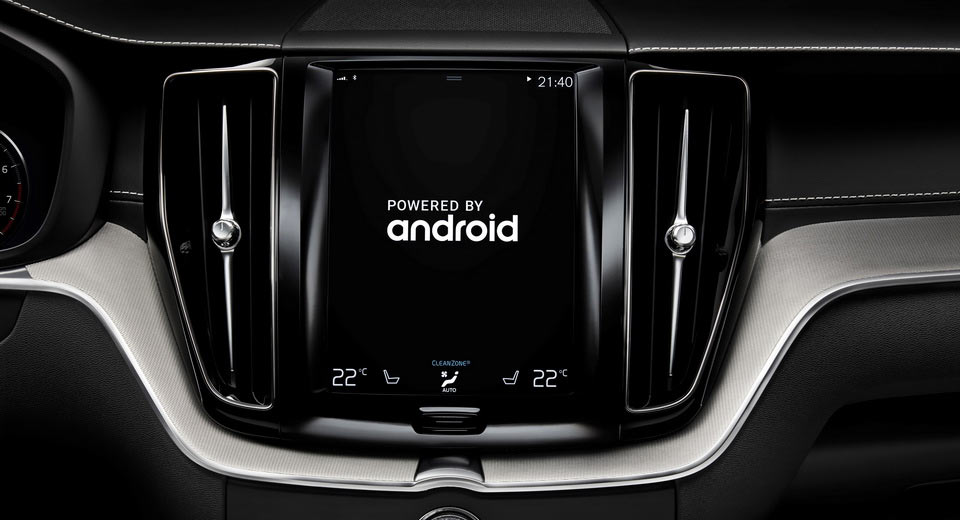 Volvo Partners With Google For Android-Based In-Car Tech
