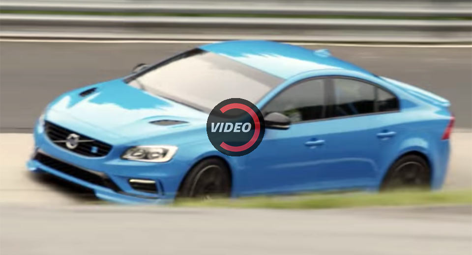  Volvo S60 Polestar Claimed The Four-Door Nurburgring Lap Record Last Year
