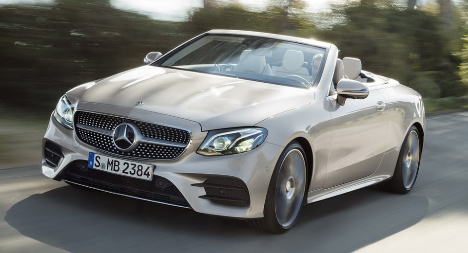  New Mercedes E-Class Cabriolet Goes On Sale In Germany, With Special 25th Ann Edition