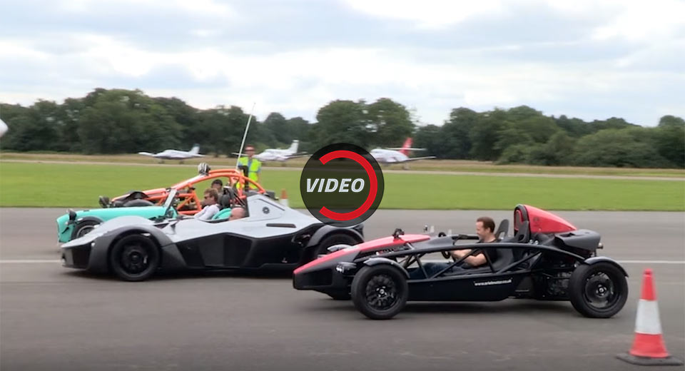  BAC Mono, Caterham 620S, Ariel Nomad And Atom Face Off