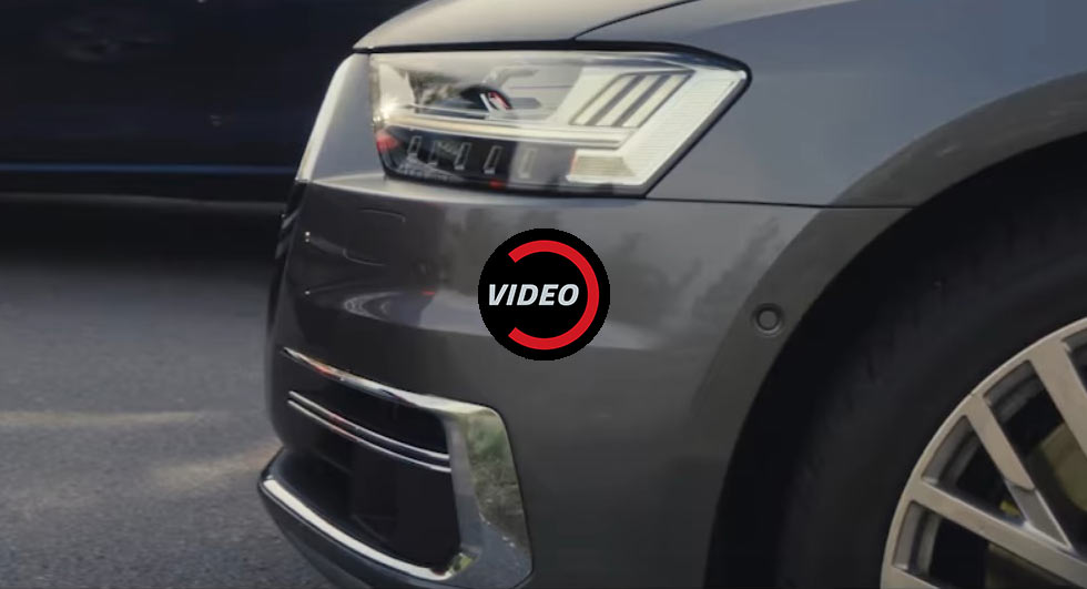  2018 Audi A8 Teaser Shows High-Tech Headlights, New Infotainment System