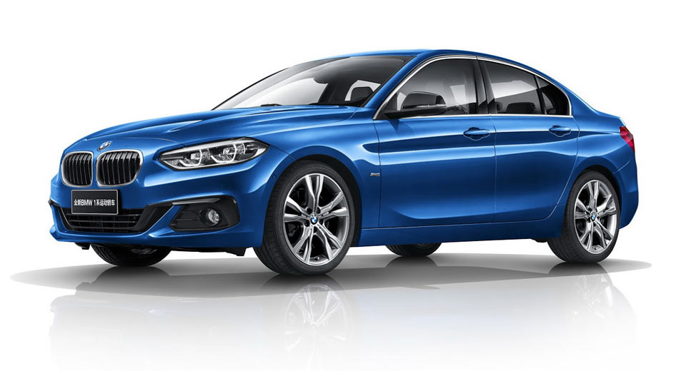  BMW Won’t Offer The 1-Series Sedan Outside Of China