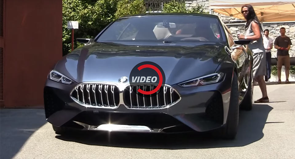  BMW 8-Series Concept Is A Rumbling Gem On The Move