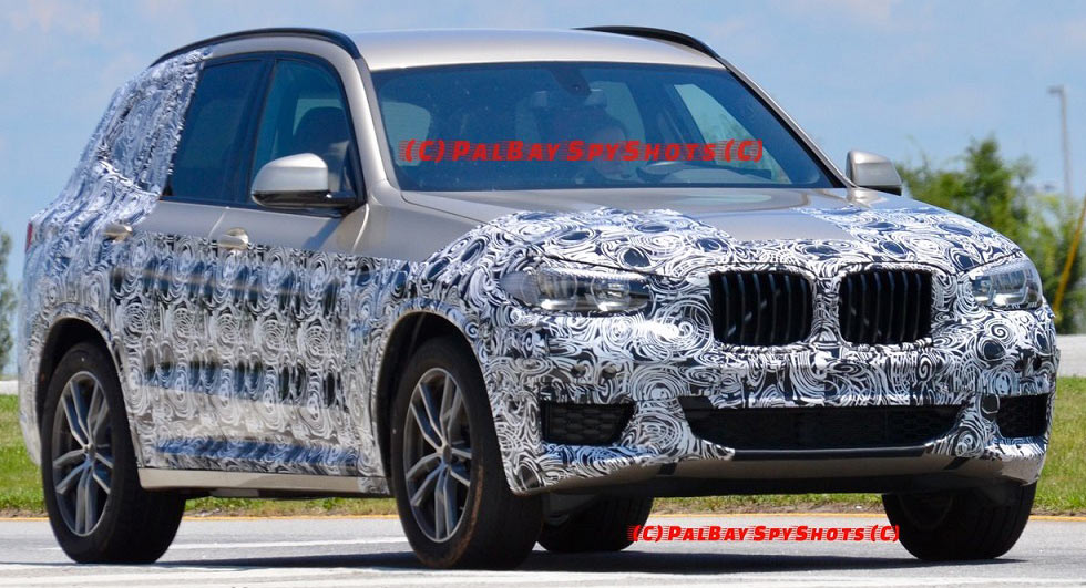  2018 BMW X3 Spied One Last Time Before Its Debut Next Week