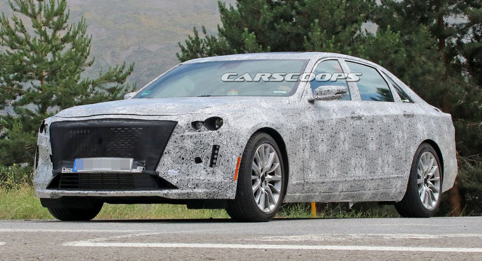  Facelifted 2019 Cadillac CT6 Scooped In Europe, Could Come With More Power