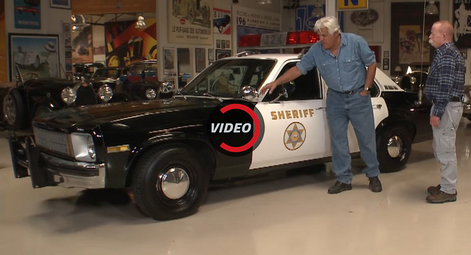 Jay Leno Welcomes Police Interceptor Utility To Garage, Samples 1978 Chevy Nova 9C1