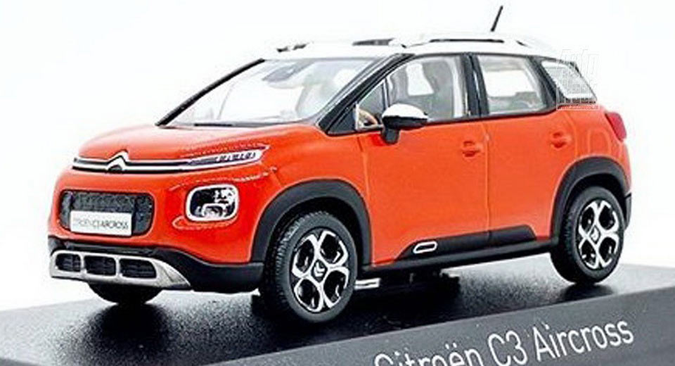  All-New Citroen C3 Aircross Leaked Through Scale Model?
