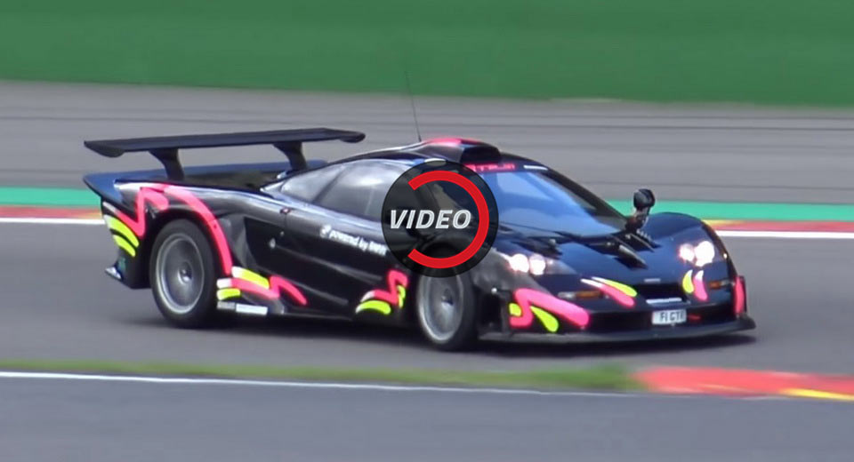  Just Your Average Road-Legal McLaren F1 GTR Longtail Stretching Its Legs At Spa