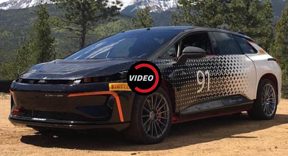 Faraday Future FF 91 To Compete In The Pikes Peak International Hill Climb