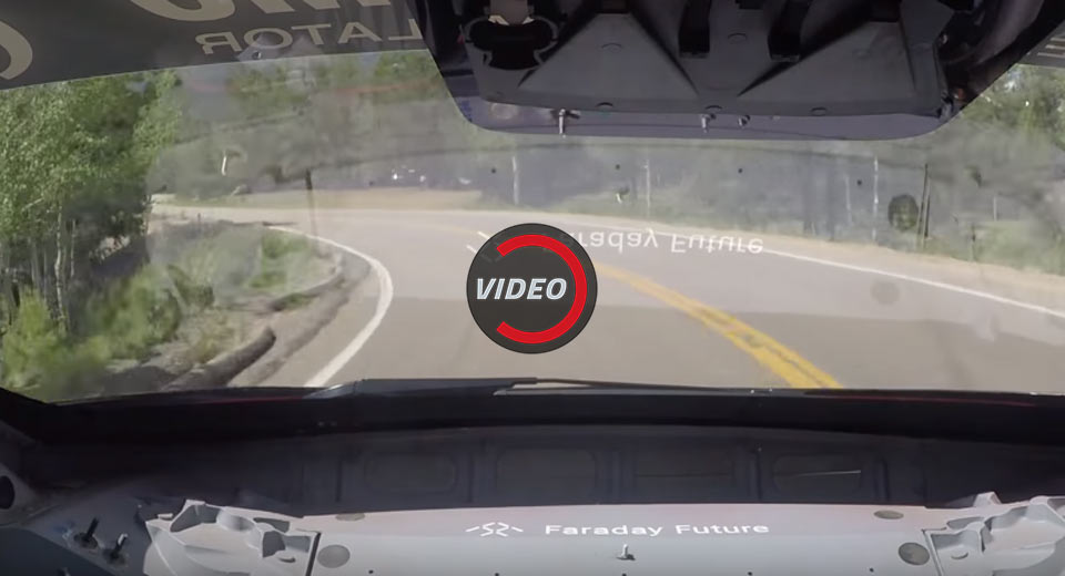 Watch The Faraday Future FF 91 Run Pikes Peak In 11 Min 25 Sec