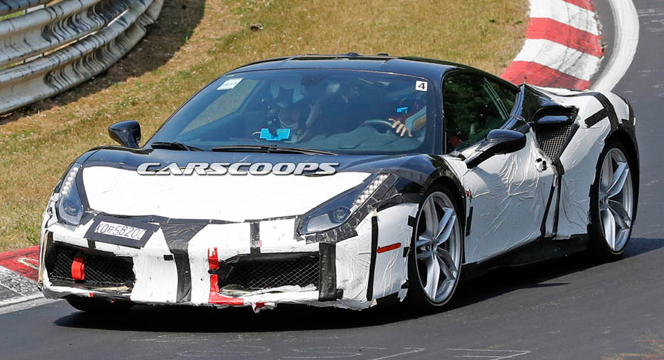 What Oh What Is Going On With This Ferrari 488 Prototype?