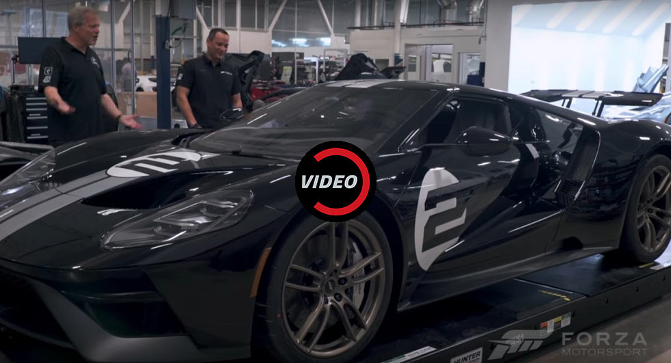 Forza Motorsport Boss Tours The Ford GT Production Facility