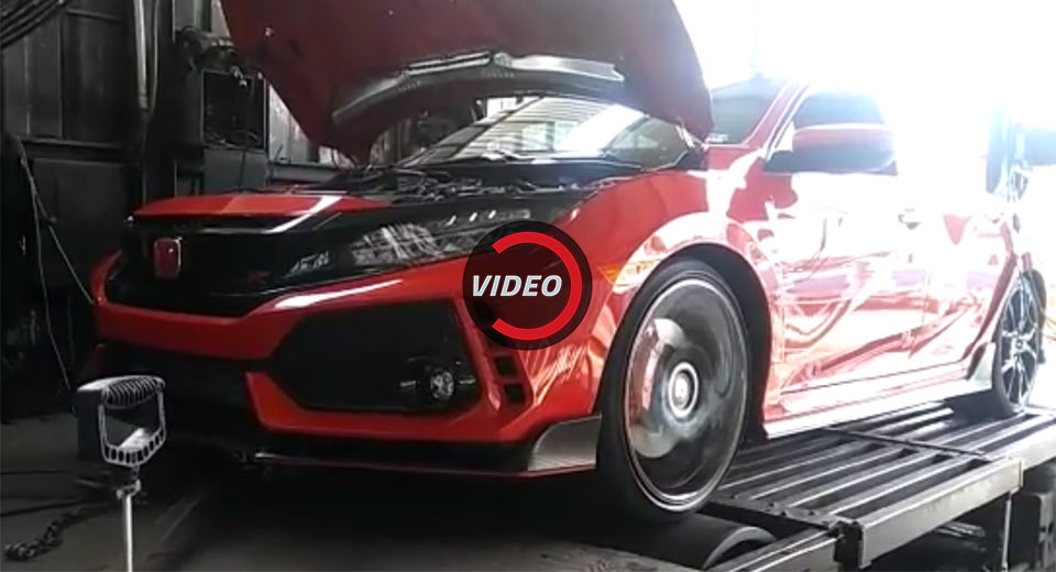  2018 Honda Civic Type R Punches Out 295 WHP On The Dyno