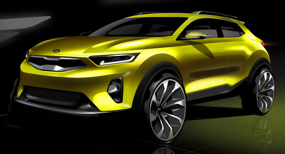  Kia Shows New Stonic Small Crossover In Official Sketches