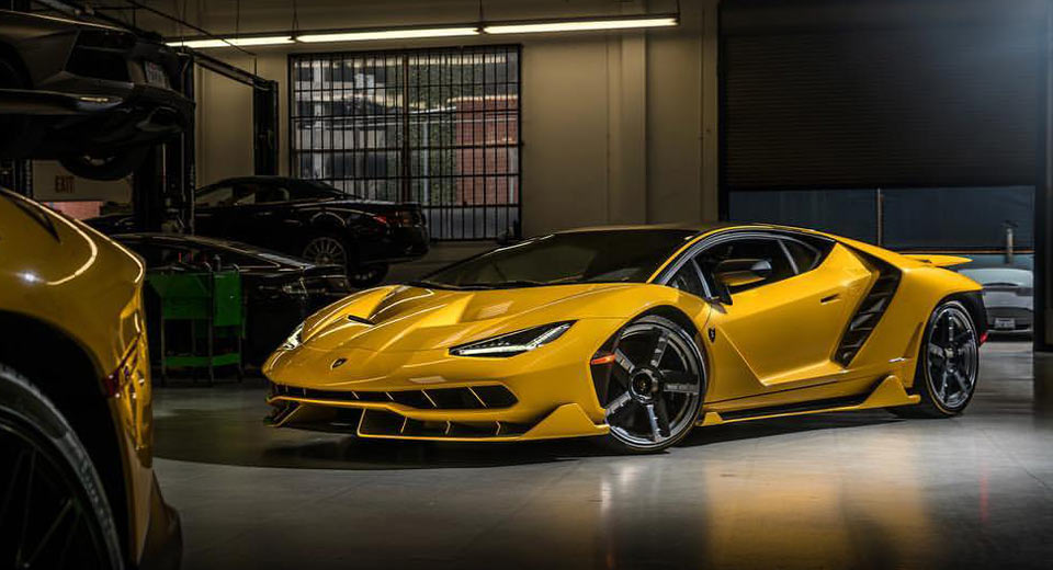 Lamborghinis Don’t Get More Outrageous Than A Yellow Centenario