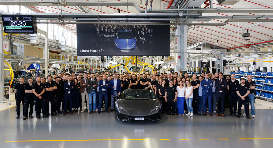  Lamborghini Has Built 8,000 Huracans In Just Three Years