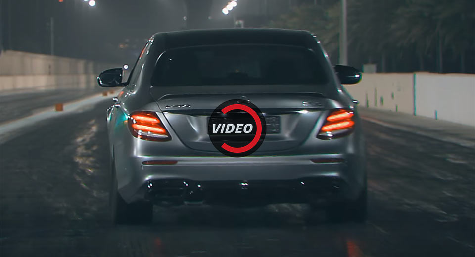 Tuned Mercedes-AMG E63 S Storms Down 1/4 Mile In 10 Seconds