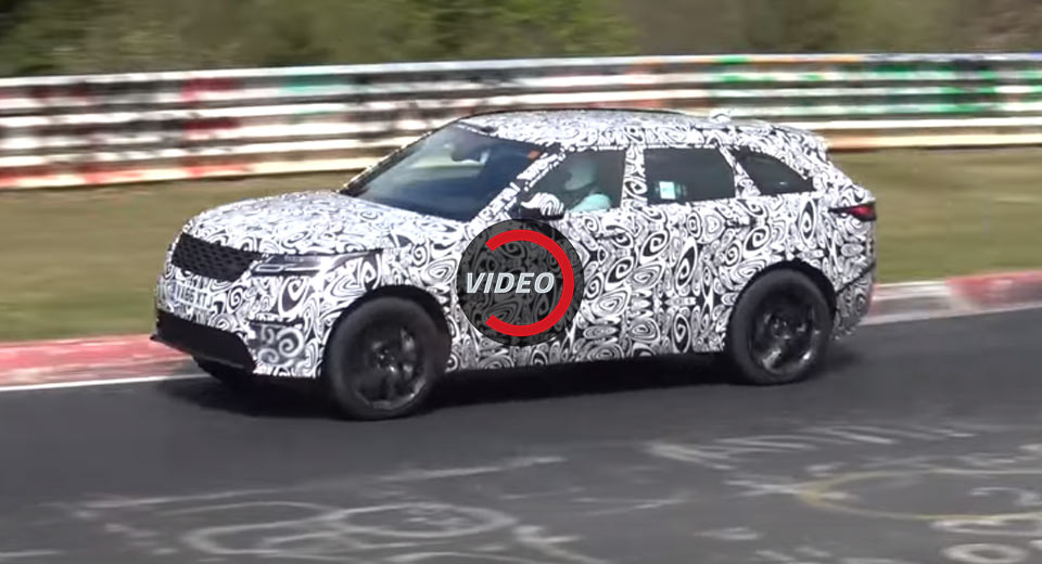 2018 Range Rover Velar SVR Thunders Its V8 Around The ‘Ring