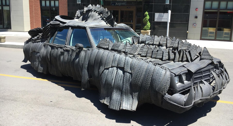 Rubber Car Makes You Tired Just Looking At It