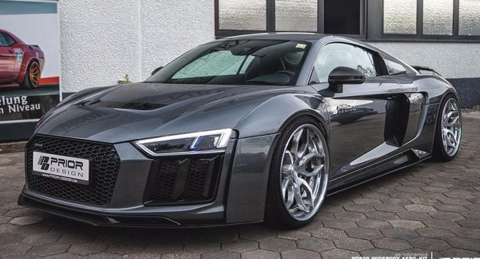  Audi R8 Gets A Steroid Shot From Prior Design