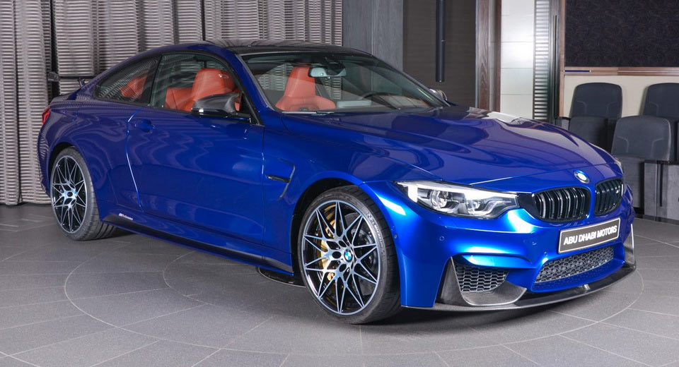 San Marino Blue Bmw M4 Is All Show With Plenty Of Go Carscoops