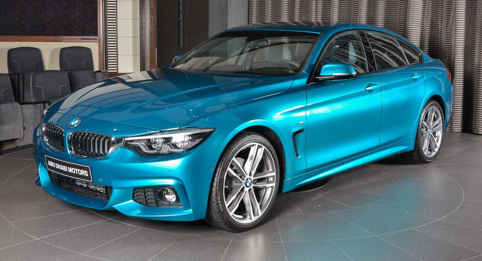  BMW 420i Gran Coupe Looks Good In This Hue Of Blue
