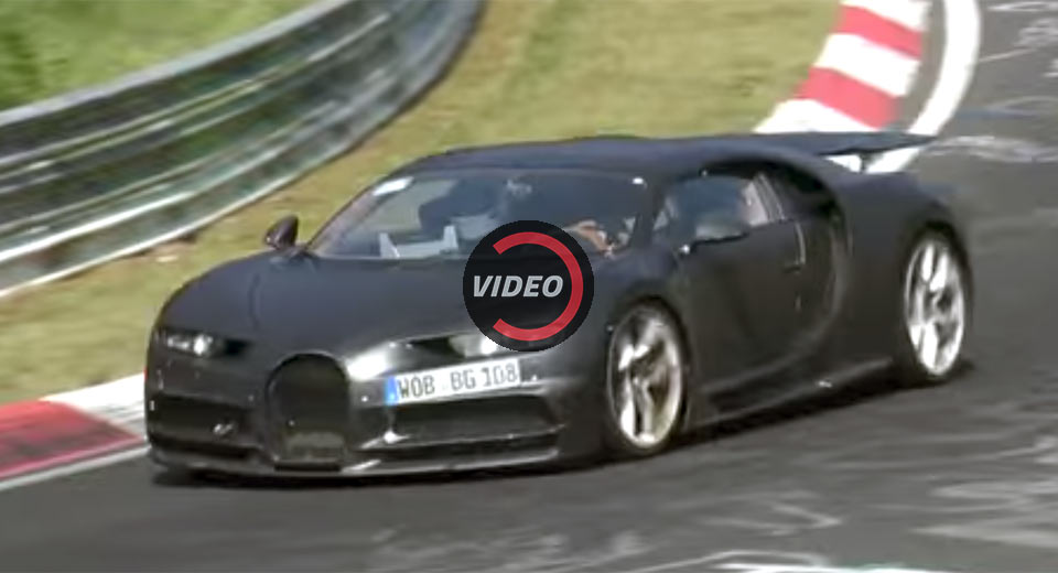  What’s This Bugatti Chiron Prototype Doing On The ‘Ring?