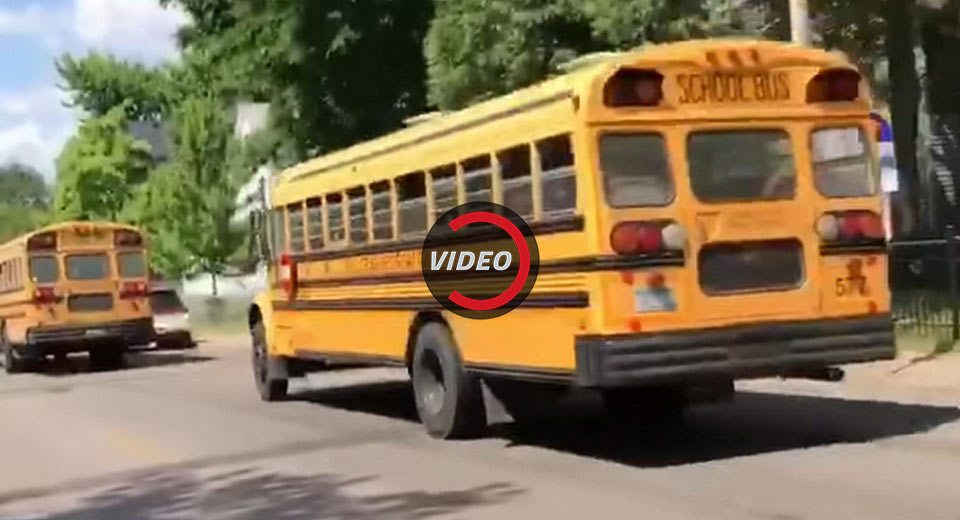  Dramatic Footage Shows School Bus Crashing After Driver Has Seizure