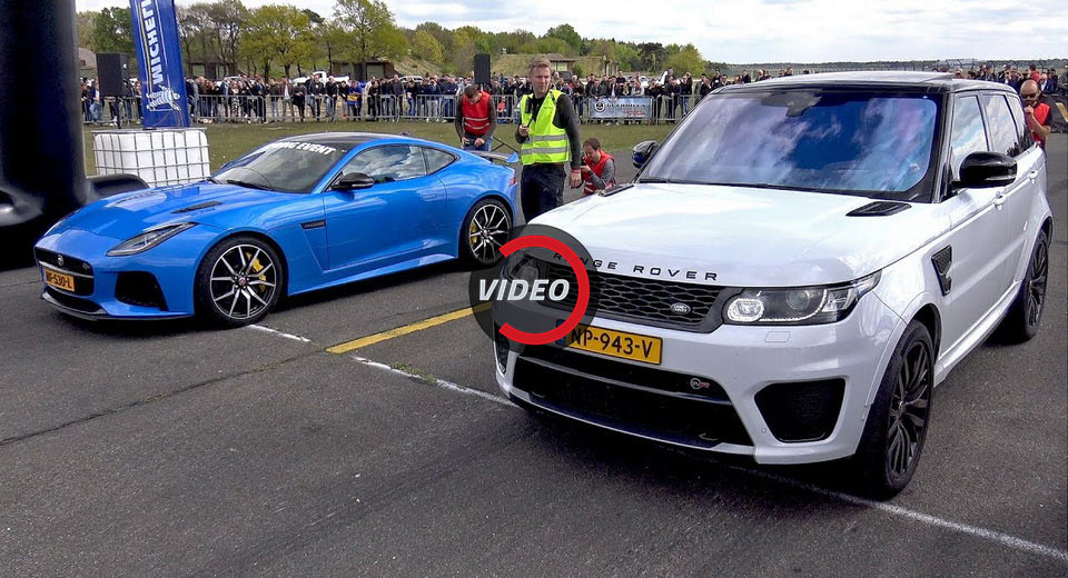  Jaguar F-Type SVR More Than Happy To Take On Any Challenger
