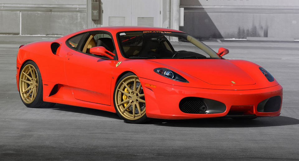 Ferrari F430 Gets New Wheels From Strasse