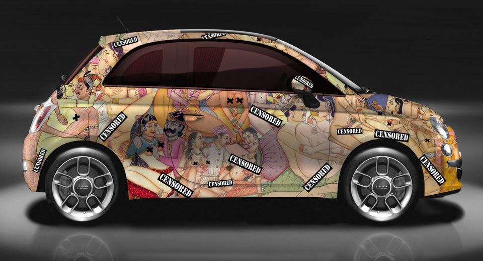 Garage Italia Customs Comes Up With Kama Sutra-Themed Fiat 500