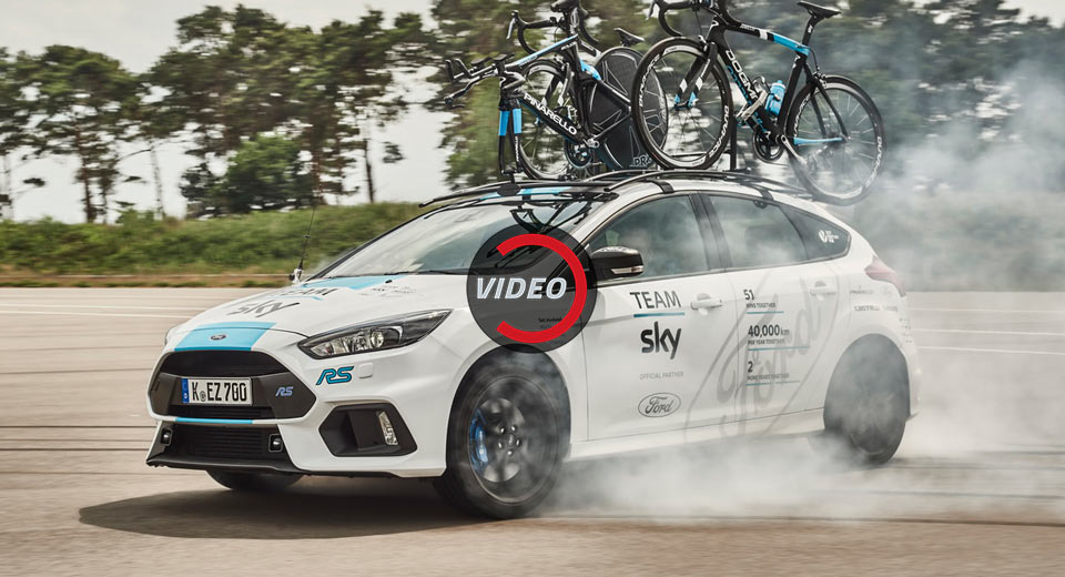  Ford Focus RS Features Bicycle Racks And Special Livery For This Year’s Tour De France