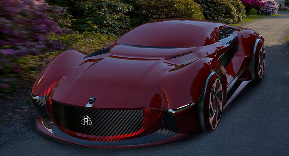  2030 Mercedes-Maybach Study Is For Rich People Who Like Concerts