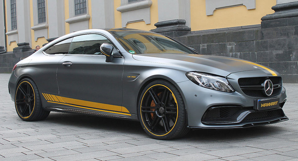  Mercedes-AMG C63 S Coupe Gets 700PS Courtesy Of Manhart