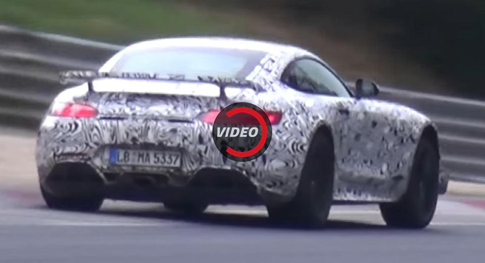  Is This The Mercedes-AMG GT R Black Series Spotted At Nurburgring?