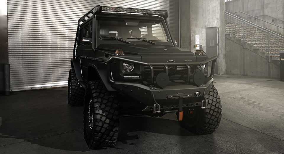  This Mercedes G-Class Wouldn’t Look Out Of Place In Batcave