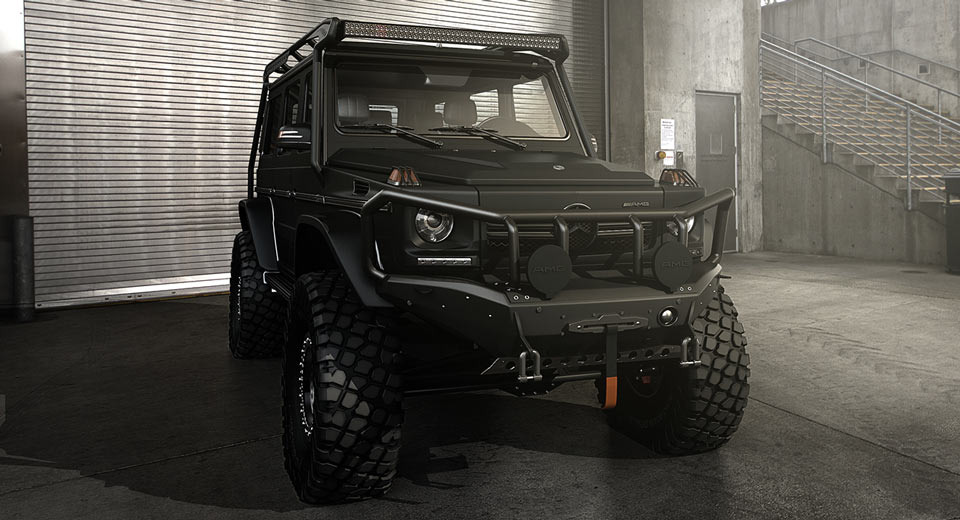 This Mercedes G-Class Wouldn’t Look Out Of Place In Batcave