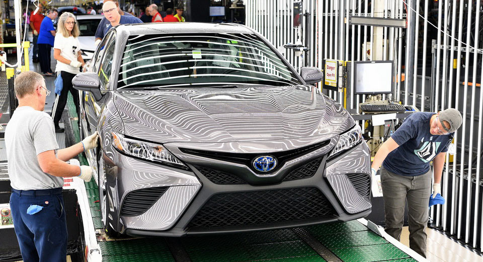  2018 Toyota Camry Enters Production At Kentucky Plant