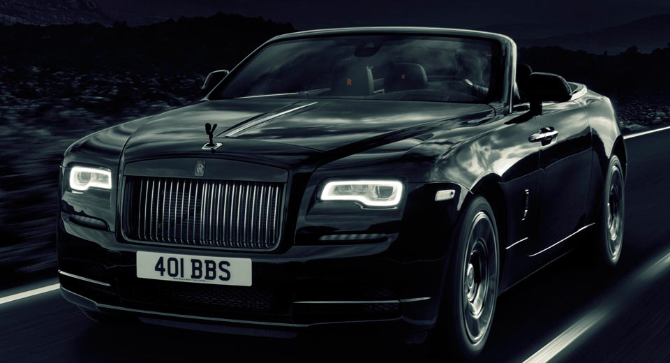  Rolls-Royce Dawn Shows Its Darker Side With New 593-HP Black Badge Edition