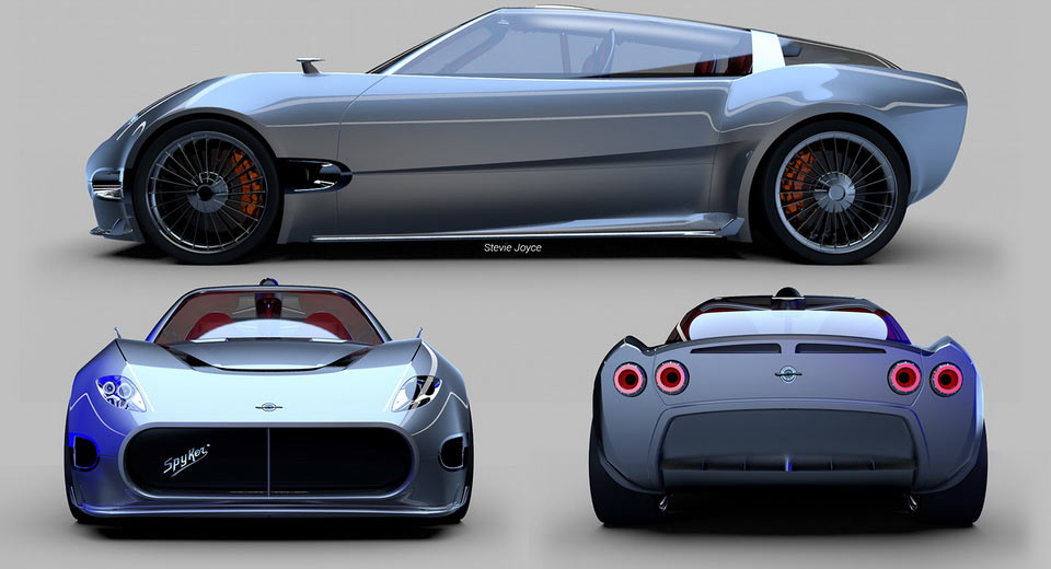  Spyker Sedan Design Study Is Both Practical And Opulent