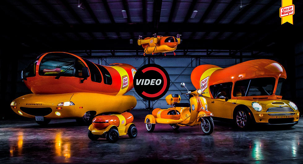  Oscar Mayer Introduces The New WienerCycle And WienerDrone