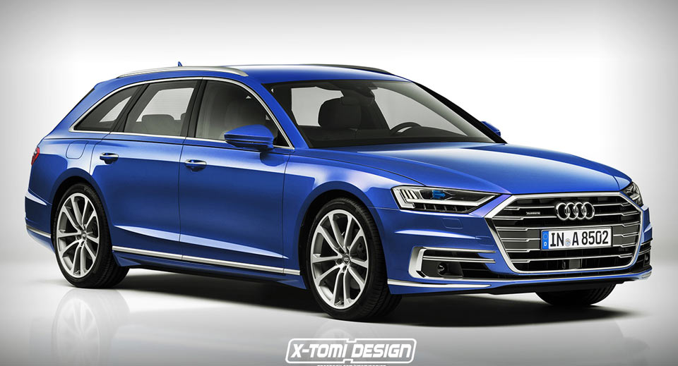  2018 Audi A8 Avant Rendering Is Pretty Much Predictable