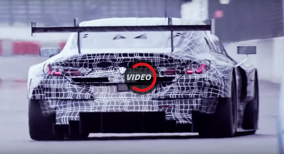 BMW M8 GTE Roars While Testing At Lausitzring