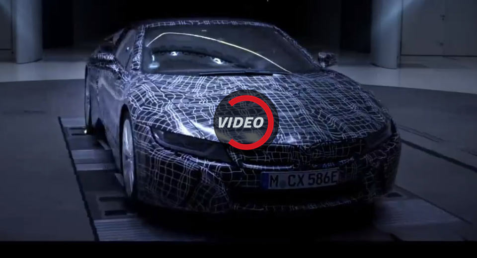  BMW Drops First Teaser For Production-Spec i8 Roadster